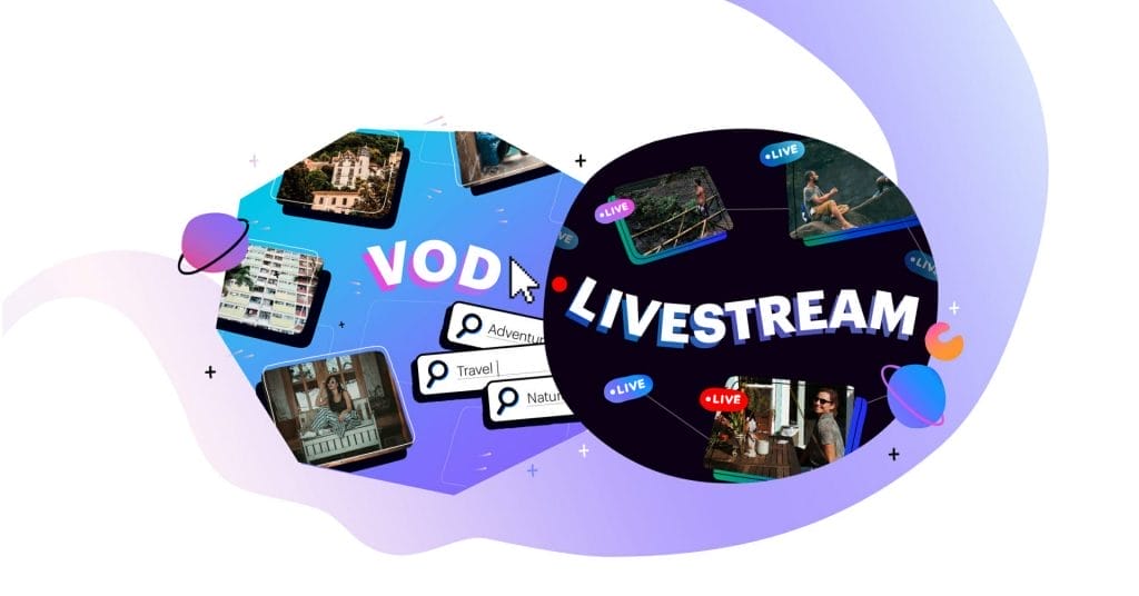 Differences Between Livestream VOD and Live Streaming