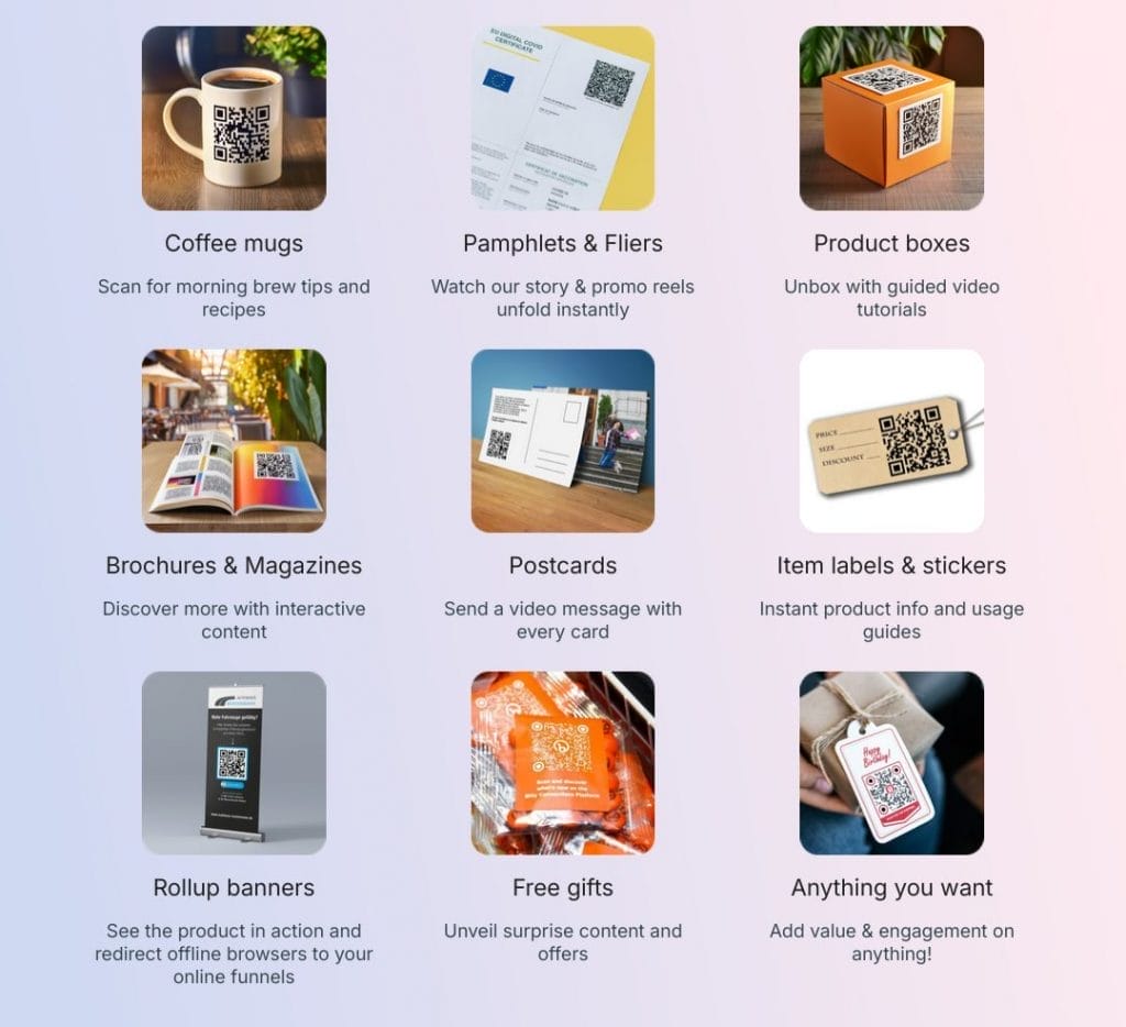Adilo’s video QR code embed features 