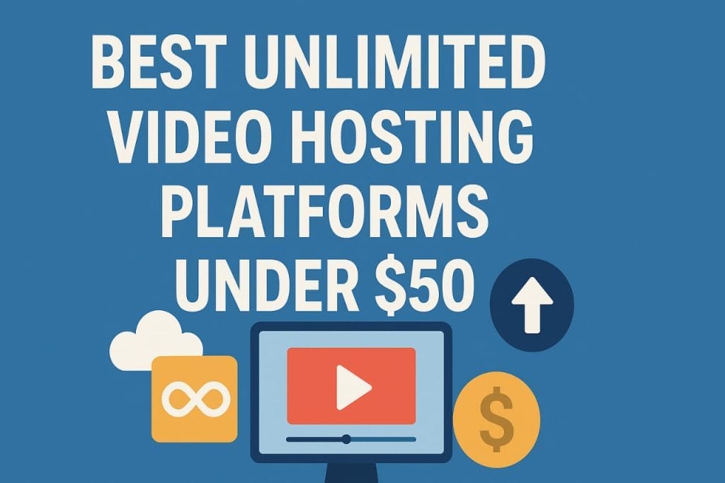 Best Unlimited Video Hosting Platforms Under $50